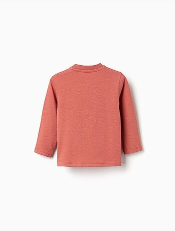 T-shirt en coton à manches longues avec imprimé destiny