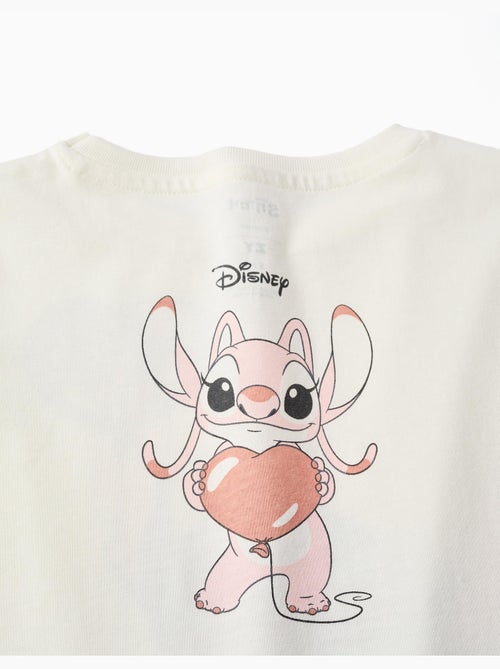 T-shirt en coton à manches longues avec imprimé stitch is cute - Kiabi T-shirt en coton à manches longues avec imprimé stitch is cute - Kiabi