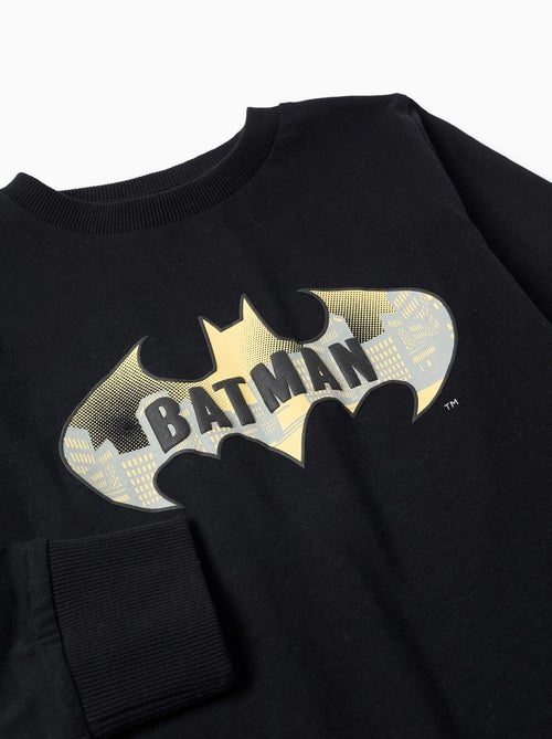 T-shirt en coton à manches longues Batman - Kiabi