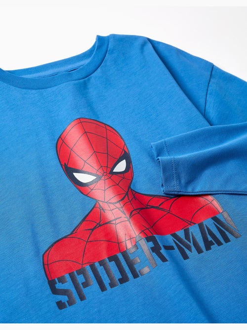 T-shirt en coton à manches longues et imprimé Spider-Man - Kiabi T-shirt en coton à manches longues et imprimé Spider-Man - Kiabi