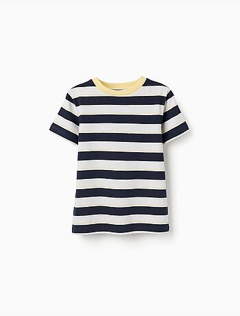 T-shirt en coton à rayures