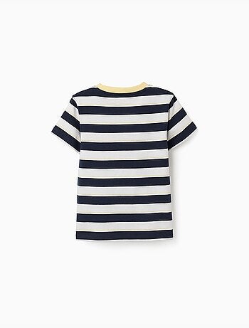 T-shirt en coton à rayures