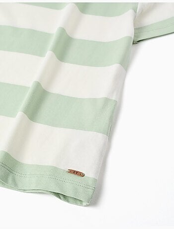 T-shirt en coton à rayures