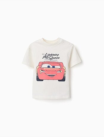 T-shirt en coton avec Flash McQueen