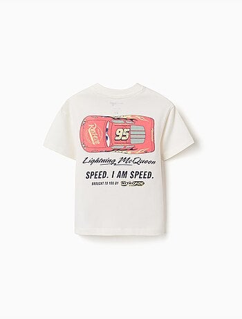 T-shirt en coton avec Flash McQueen