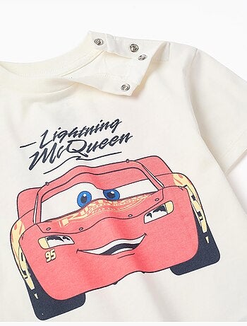 T-shirt en coton avec Flash McQueen