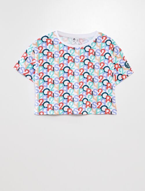 T-shirt en coton avec imprimé - Paris 2024 - Kiabi