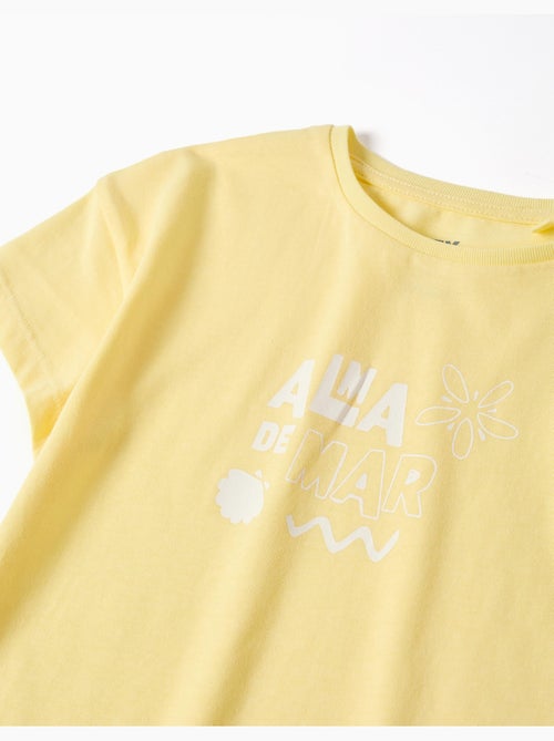 T-shirt en coton avec imprimé Alma de Mar - Kiabi