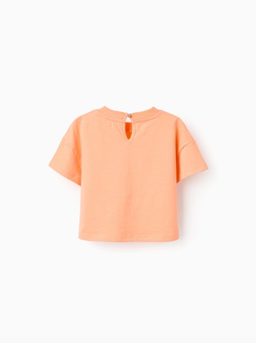 T-shirt en coton avec imprimé ananas - Kiabi