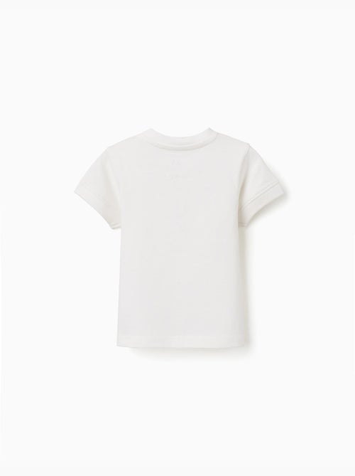 T-shirt en coton avec imprimé Aroma di Limone - Kiabi