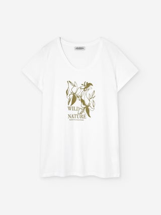 T-Shirt en Coton avec Imprimé