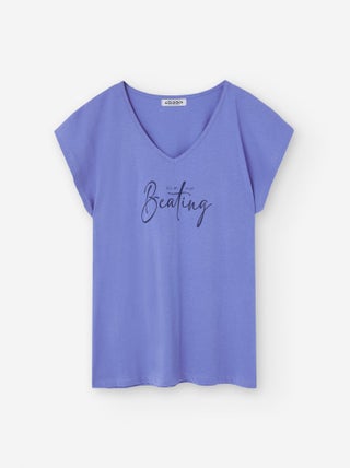 T-Shirt en Coton avec Imprimé