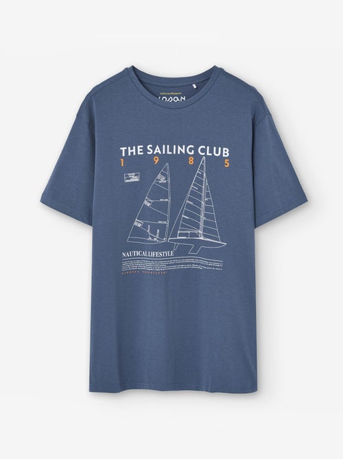 T-shirt en Coton avec Imprimé - Kiabi