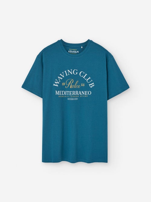 T-shirt en Coton avec Imprimé - Kiabi