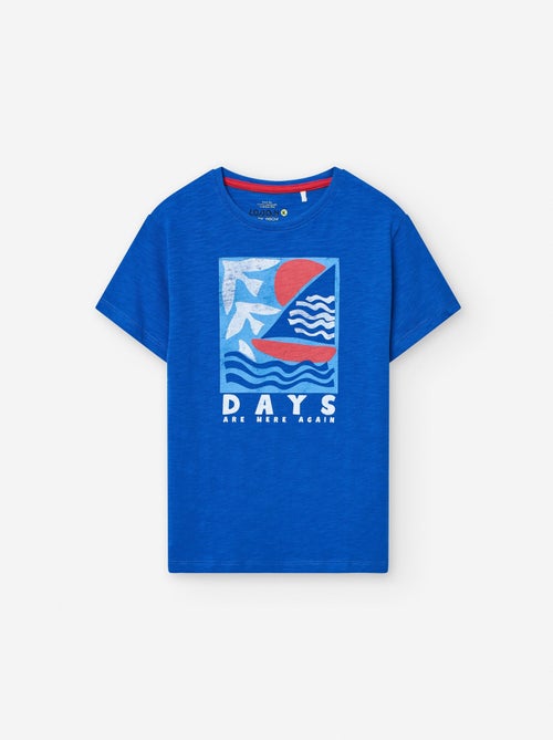 T-shirt en Coton avec Imprimé - Kiabi