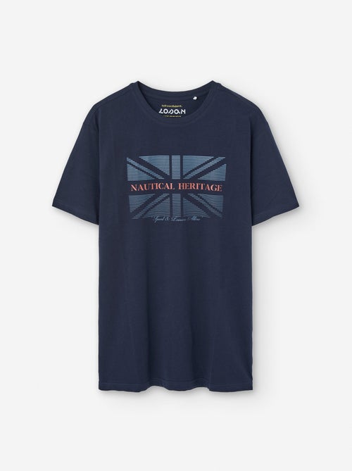 T-shirt en Coton avec Imprimé - Kiabi