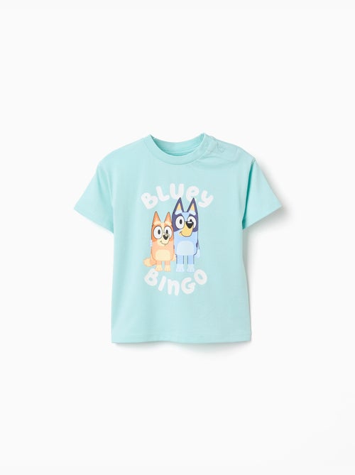 T-shirt en coton avec imprimé Bluey et Bingo - Kiabi