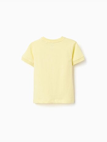 T-shirt en coton avec imprimé Botanic