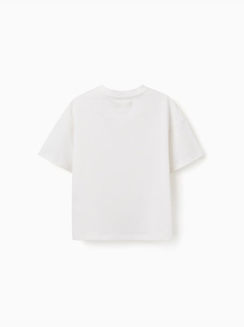 T-shirt en coton avec imprimé Carolina Celas x Zippy - Kiabi