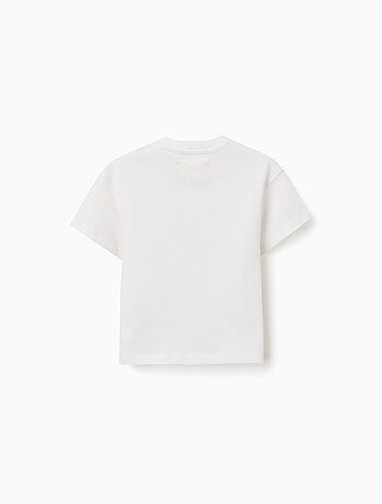 T-shirt en coton avec imprimé Carolina Celas x Zippy