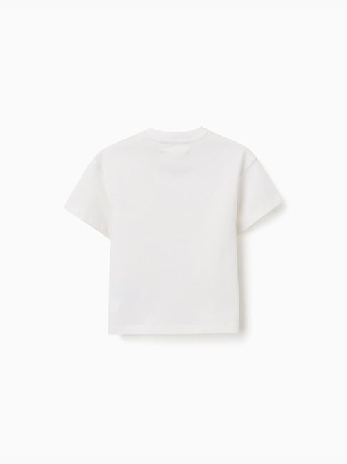 T-shirt en coton avec imprimé Carolina Celas x Zippy - Kiabi
