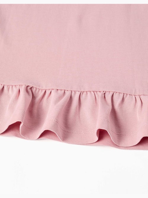 T-shirt en coton avec imprimé cœur floral - Kiabi T-shirt en coton avec imprimé cœur floral - Kiabi