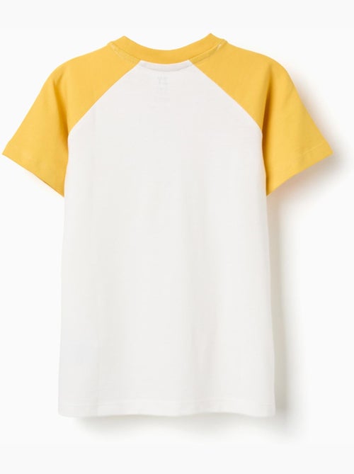 T-shirt en coton avec imprimé Colors - Kiabi