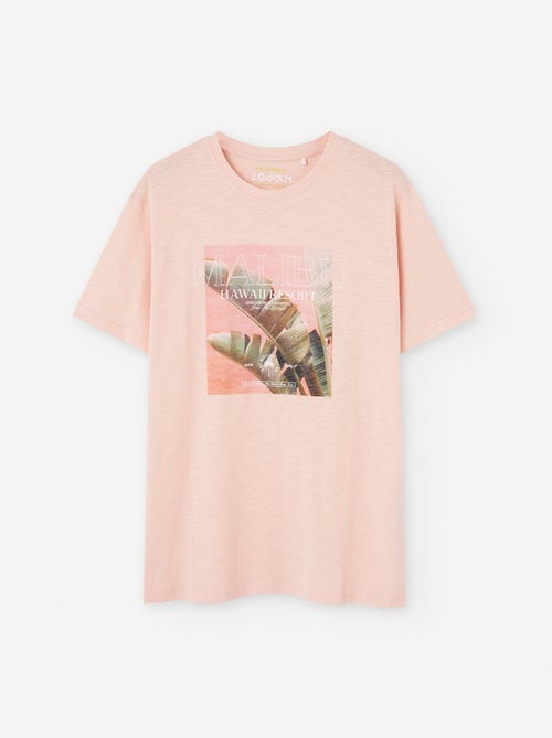 T-shirt en Coton avec Imprimé - Kiabi