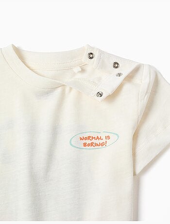 T-shirt en coton avec imprimé éléphant