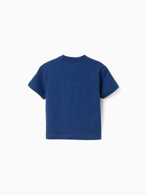 T-shirt en coton avec imprimé éléphant - Kiabi