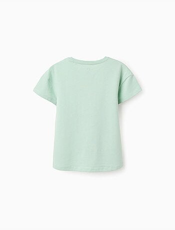 T-shirt en coton avec imprimé étoile de mer
