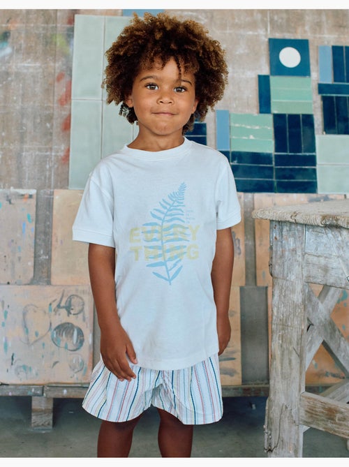 T-shirt en coton avec imprimé Everything - Kiabi T-shirt en coton avec imprimé Everything - Kiabi