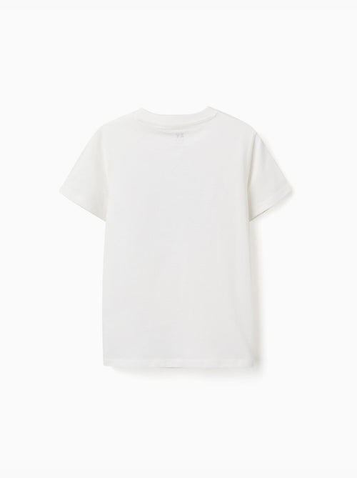 T-shirt en coton avec imprimé formes - Kiabi T-shirt en coton avec imprimé formes - Kiabi