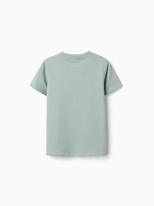 T-shirt en coton avec imprimé formes - Kiabi T-shirt en coton avec imprimé formes - Kiabi