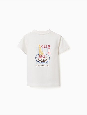 T-shirt en coton avec imprimé Gelato You&Me