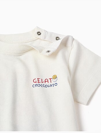 T-shirt en coton avec imprimé Gelato You&Me