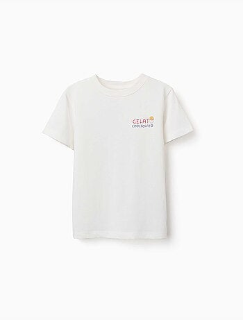 T-shirt en coton avec imprimé Gelato You&Me