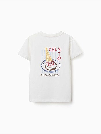 T-shirt en coton avec imprimé Gelato You&Me