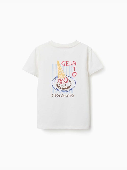 T-shirt en coton avec imprimé Gelato You&Me - Kiabi T-shirt en coton avec imprimé Gelato You&Me - Kiabi