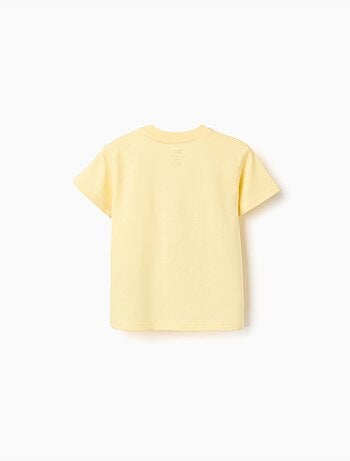 T-shirt en coton avec imprimé poisson 3D