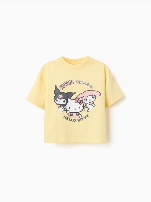 T-shirt en coton avec imprimé Kuromi & Friends - Kiabi