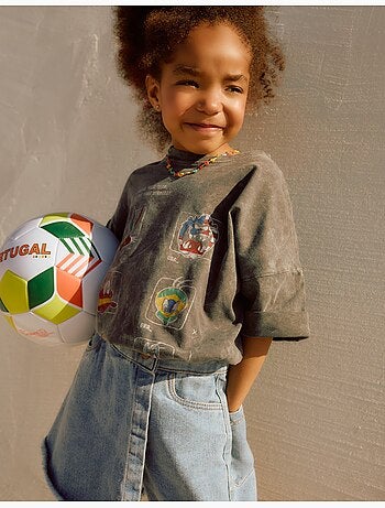 T-shirt en coton avec imprimé Looney Tunes
