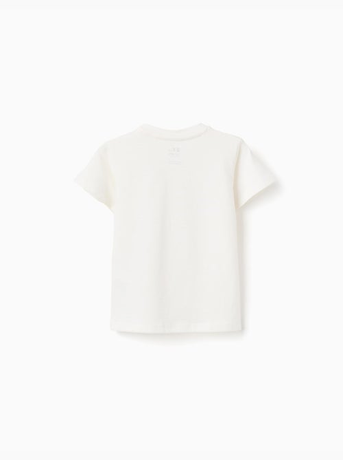 T-shirt en coton avec imprimé Mais Mar - Kiabi