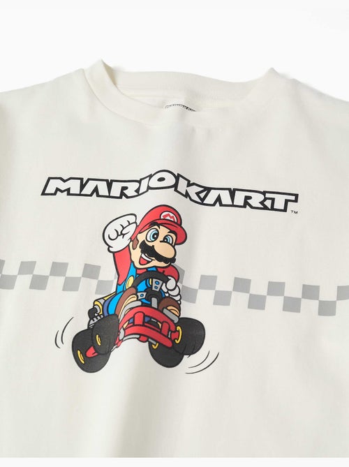 T-shirt en coton avec imprimé Mario Kart - Kiabi T-shirt en coton avec imprimé Mario Kart - Kiabi