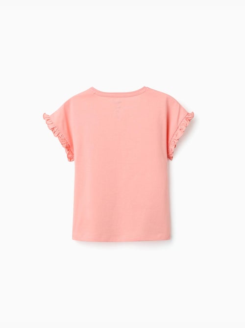 T-shirt en coton avec imprimé Minnie et volants - Kiabi T-shirt en coton avec imprimé Minnie et volants - Kiabi