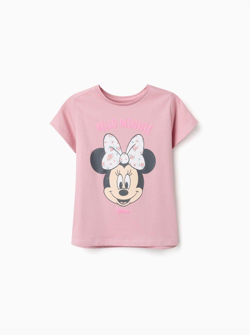 T-shirt en coton avec imprimé Minnie - Kiabi T-shirt en coton avec imprimé Minnie - Kiabi