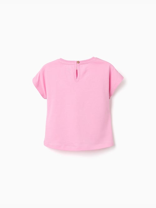 T-shirt en coton avec imprimé Minnie - Kiabi