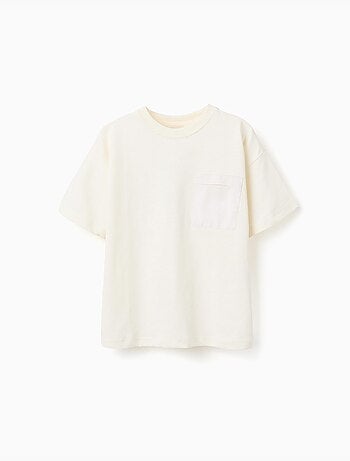T-shirt en coton avec imprimé Normal is Boring