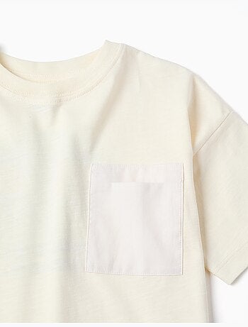T-shirt en coton avec imprimé Normal is Boring