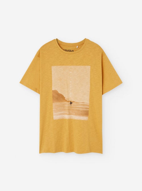 T-shirt en Coton avec Imprimé - Kiabi